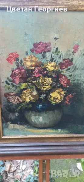 картина рисувана с маслени бои, снимка 1