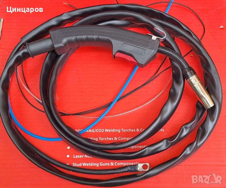 Шланг телоподаващ Миг-Маг Директно присъединяване,газ,без газ, снимка 1