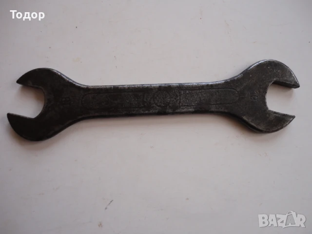 Немски старинен гаечен ключ 18/19, снимка 2 - Ключове - 50571599