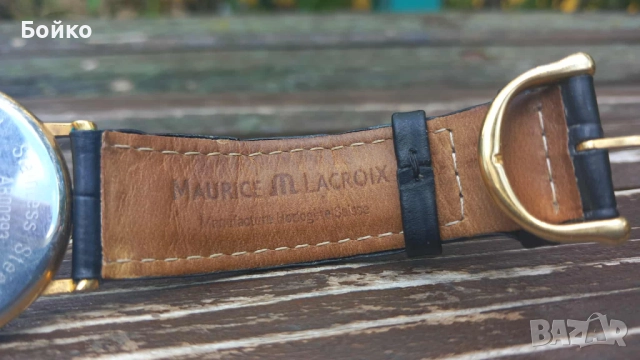 Maurice Lacroix quartz (профилактика и батерия 08/25), снимка 7 - Мъжки - 51551961