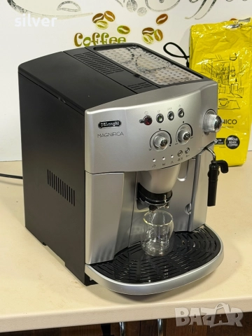 Кафемашина кафе автомат delonghi magnifica с гаранция, снимка 5 - Кафемашини - 52755098