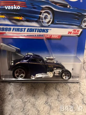 Hotwheels 1999 fast 500c, снимка 2 - Колекции - 49653786
