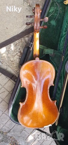 Стара цигулка Antonius Stradiuarius Cremonenfis , снимка 3 - Струнни инструменти - 42493678