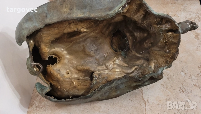 бронзова фигура статуетка пано Ангел, снимка 4 - Статуетки - 52797093