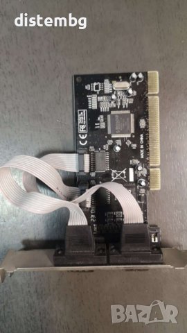 Kонтролер PCI 2S serial port + 1paralel, снимка 2 - Други - 38637846