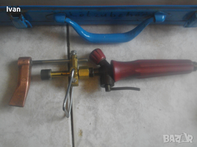 Made in ITALY-Газ Пропан-Бутан К-т Горелки/Поялници-Профи-20 Части-Старо Качество-CFH TURBO PROFI , снимка 12 - Поялници и запояване - 44921601