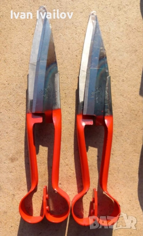 Ножици за подстригване на Овце черни и червени 