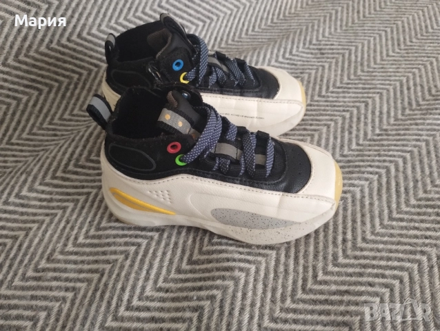 Zara кожени обувки номер 23, снимка 10 - Детски боти и ботуши - 52295115