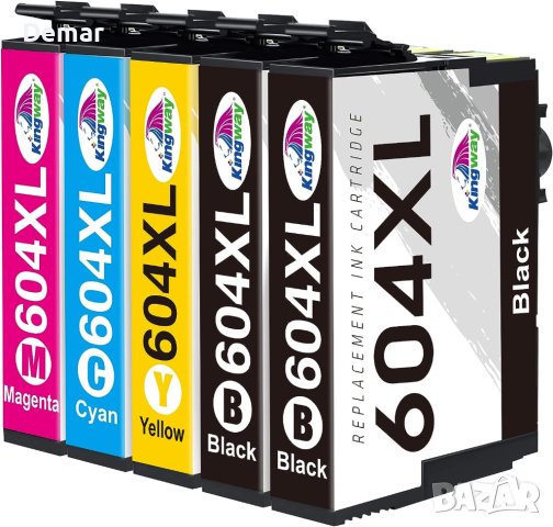 Kingway 604XL мастилени касети за Epson 604 604XL, снимка 1 - Принтери, копири, скенери - 41936832