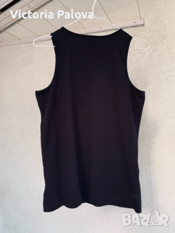 Органик памук черен потник SIMONE, снимка 7 - Потници - 36244622