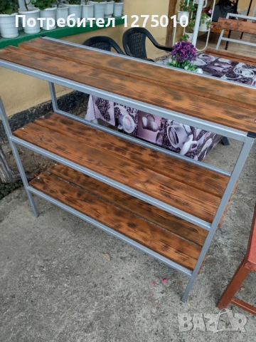  Метален стелаж  рафт , снимка 5 - Стелажи и щандове - 51265244