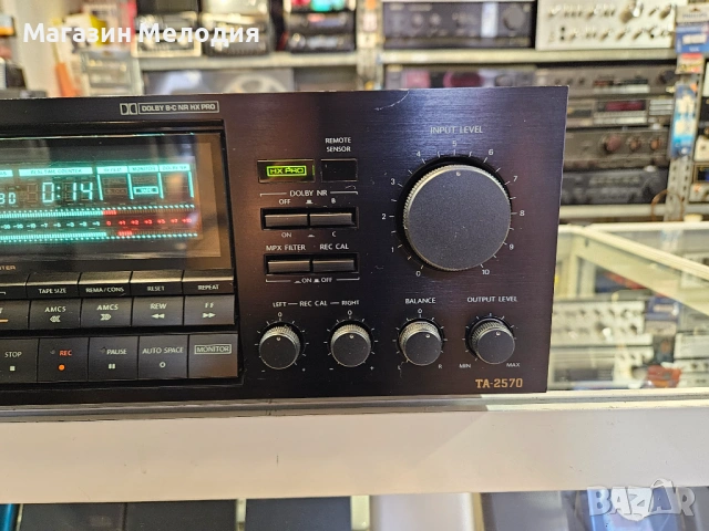 Касетен дек Onkyo Integra TA-2570 В отлично техническо и визуално състояние., снимка 5 - Декове - 34545082
