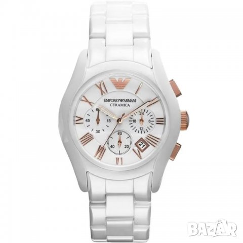 Emporio Armani AR1416 Ceramica Chronograph. Нов мъжки часовник