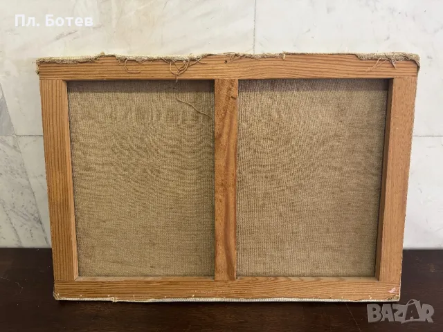 Стара маслена картина, снимка 5 - Картини - 48281176