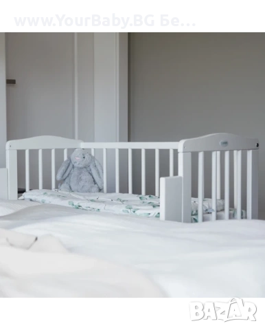 Странично бебешко легло 2в1 Next to Me | Кошара за новородено | С матрак, снимка 2 - Кошарки - 53799734