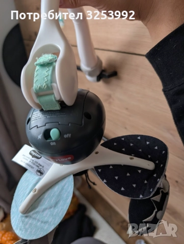 Музикална въртележка за легло или количка Tiny Love 3в1, снимка 5 - Музикални играчки - 52022906