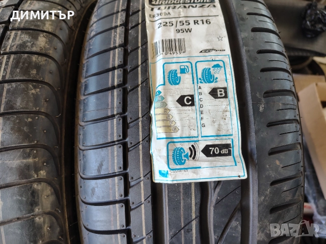2бр.НОВИ летни гуми BRIDGESTONE 225 55 16 цена за брой, снимка 3 - Гуми и джанти - 52433507
