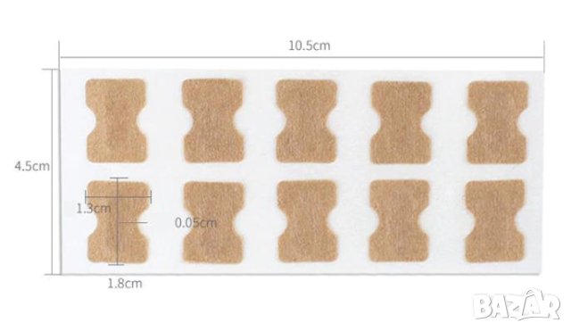 Стикери за Корекция на Нокти Нормализиране Обърнати Нокти Деформирани Нокти Изкривени Нокти Растеж, снимка 2 - Други - 40897949