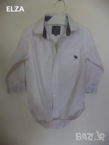 Лот дънково яке Benetton и ризки, снимка 8 - Комплекти за бебе - 56362149