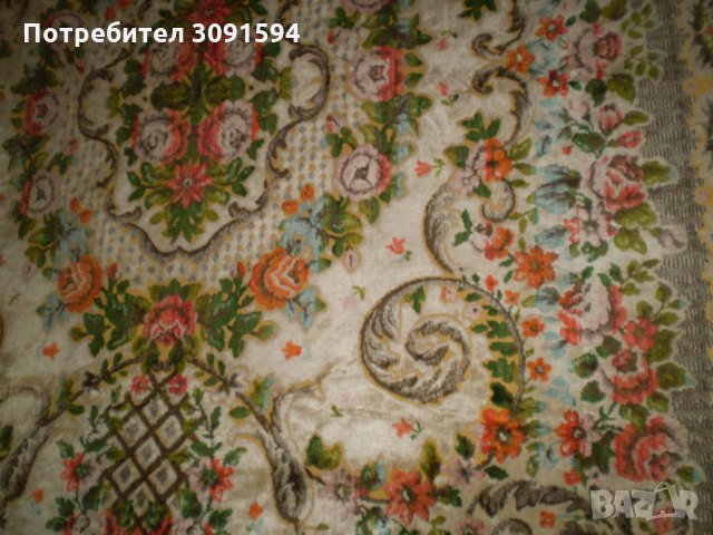 Винтич много цветна  плюшена покривка за легло, снимка 4 - Колекции - 34456074
