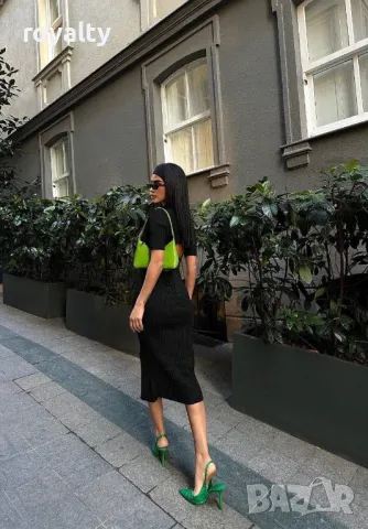 Стилна дамска рокля , снимка 5 - Рокли - 49269034