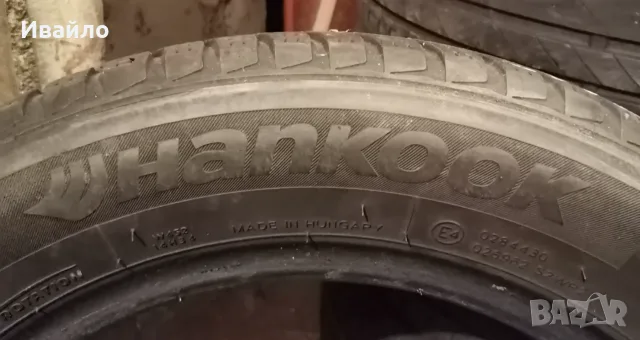 Продавам 2 броя зимни гуми 185.60.15 на 1 сезон дот 2021 Hankook , снимка 4 - Гуми и джанти - 55719313
