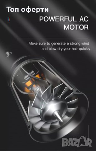 Уникален сешоар VGR V-433, снимка 4 - Сешоари - 42067814