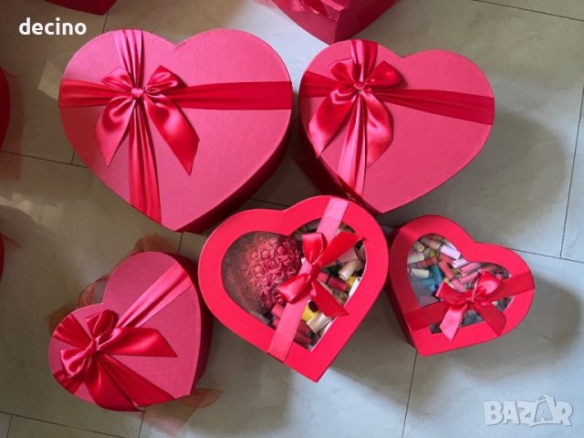 Подаръчни кутии със сърце от вечни рози, мече, свитъци 100 езика Обичам те , снимка 9 - Други - 38330274