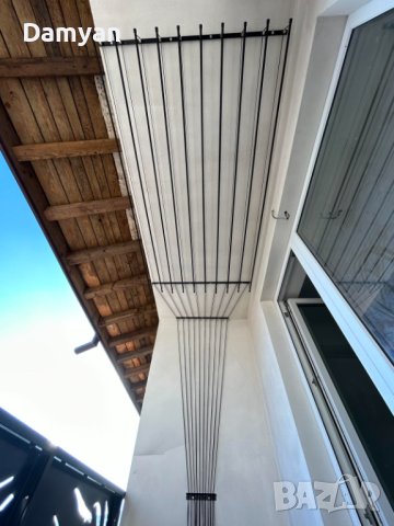 Таванен простор за сушене на дрехи (Метален), снимка 15 - Други стоки за дома - 28127381