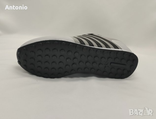 Мъжки маратонки 6461 сиво-бяло Гигант номера 45,46,47,48, снимка 2 - Спортни обувки - 41410599