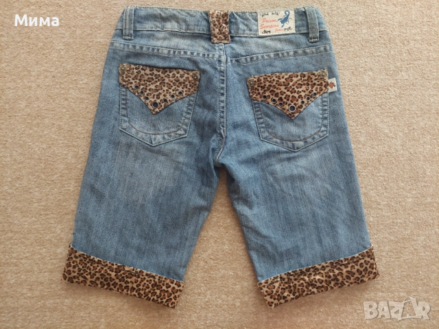 Къси дънкови панталонки, размер 31-32, L- XL, 4 лв., снимка 4 - Къси панталони и бермуди - 34580387