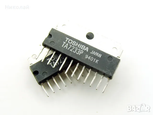 TA7233P интегрална схема 2х4,5W, Toshiba, снимка 3 - Друга електроника - 47368663