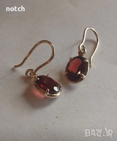 Златни обеци, снимка 3 - Обеци - 51676642