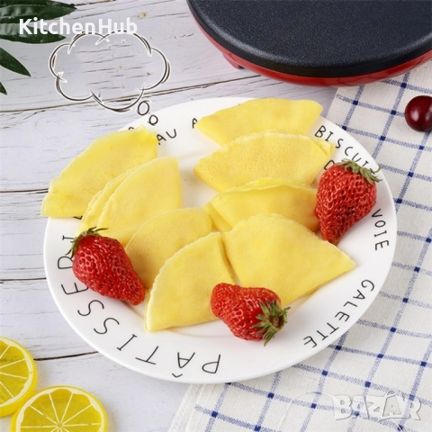 Електрически тиган за палачинки и пролетни рулца, снимка 16 - Съдове за готвене - 52120486