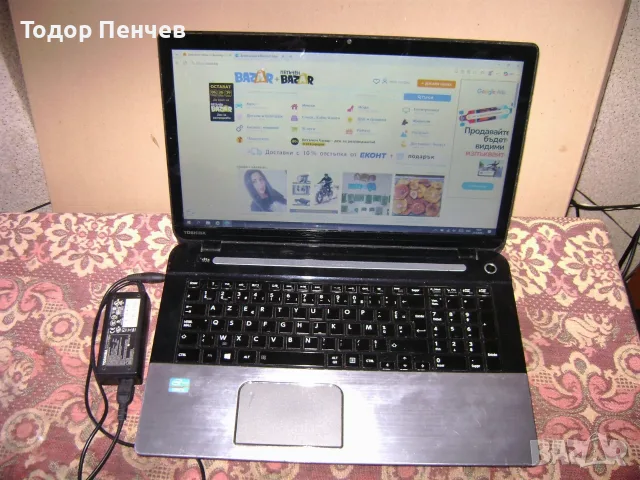 Toshiba Satellite S70t - 17.3 tuchscreen, Core i3, 4 GB RAM, 500 GB HDD, снимка 4 - Лаптопи за дома - 56227134