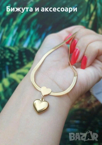 колие медицинска стомана 49см