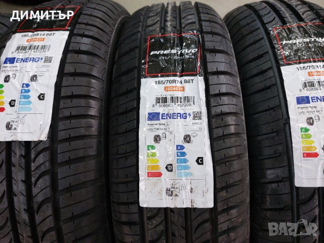 4 бр.нови летни гуми PRESTIVO 185 70 14 dot3821 Цената е за брой!, снимка 3 - Гуми и джанти - 44474721