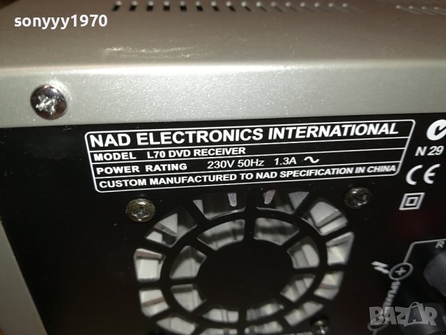 NAD DVD RECEIVER 2407231413LNV, снимка 14 - Ресийвъри, усилватели, смесителни пултове - 41642917
