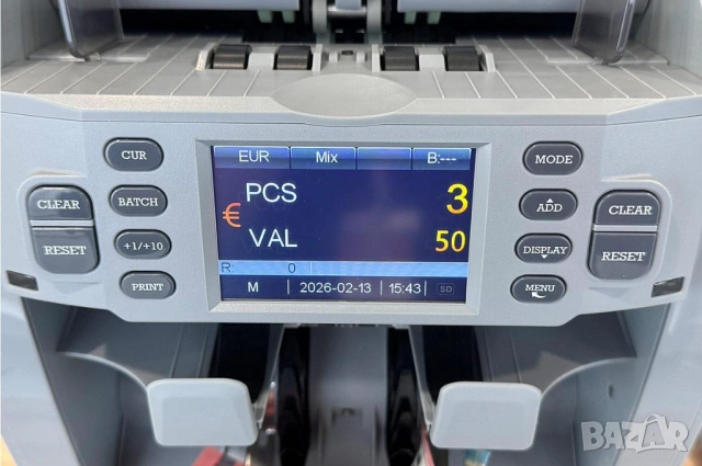 Професионална банкнотоброячна машина/детектор за банкноти CCE 7400, снимка 3 - Друга електроника - 53830617