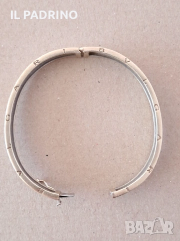 Злато дамска гривна масивна Булгари 15,75грама, снимка 4 - Нумизматика и бонистика - 53124377