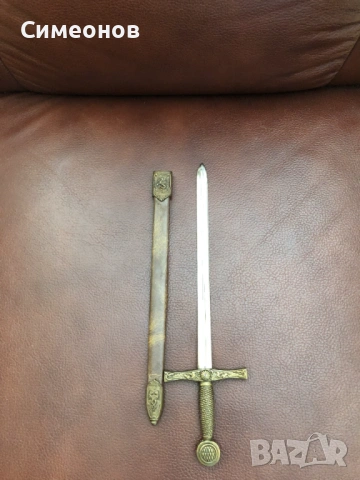Сувенир метално копие на меча на крал Артур, снимка 2 - Колекции - 53364334