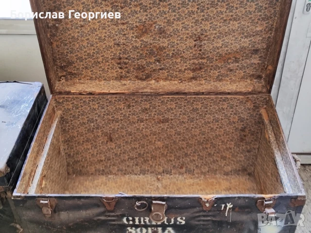 Стар сандък два броя, снимка 4 - Антикварни и старинни предмети - 50819975