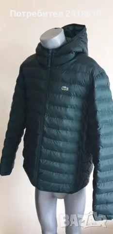 Lacoste Mens Size 56 / XL Water Repellent  ОРИГИНАЛ! Мъжко Зимно пухено Яке!, снимка 4 - Якета - 48262956
