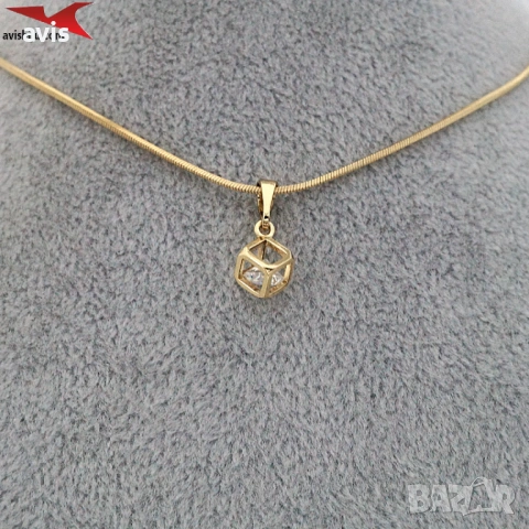 Висулка с 14К златно покритие 244719, снимка 4 - Колиета, медальони, синджири - 53348511