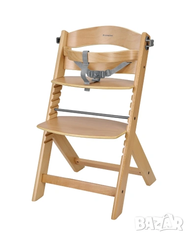 Дървен стол за храненe Nordy Wood

, снимка 3 - Столчета за хранене - 53613971