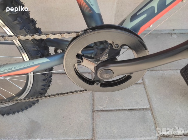 Продавам колела внос от Германия детски алуминиев мтв велосипед HAT TRICK 20 амортисьор, снимка 2 - Велосипеди - 36372442