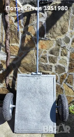 Ръчна ,плоска количка за тежки товари