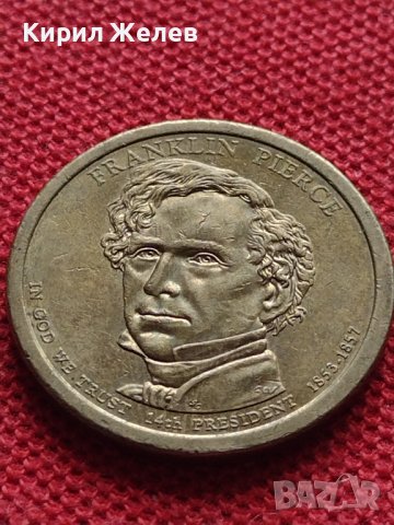Възпоменателна монета FRANKLIN PIERCE 14 президент на САЩ (1853-1857) за КОЛЕКЦИЯ 38081, снимка 5 - Нумизматика и бонистика - 40764487