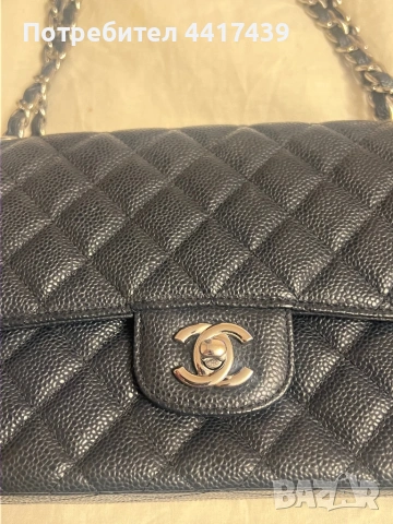 Естествена кожа чанта Chanel , снимка 4 - Чанти - 53714235