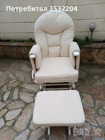 Люлеещ стол с табуретка